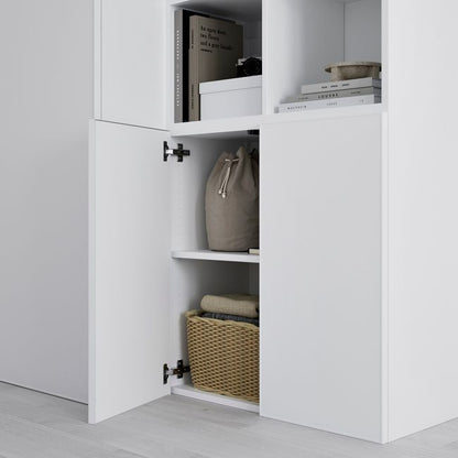 Dør til korpus 37,5 x 75 cm GoodHome Atomia med ramme i mat hvid