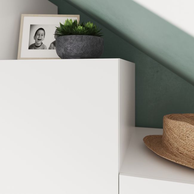 Dør til korpus 50 x 150 cm GoodHome Atomia hvid