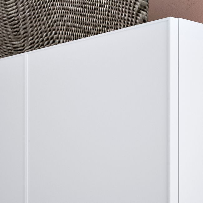 Dør til korpus 50 x 187,5 cm GoodHome Atomia mat hvid