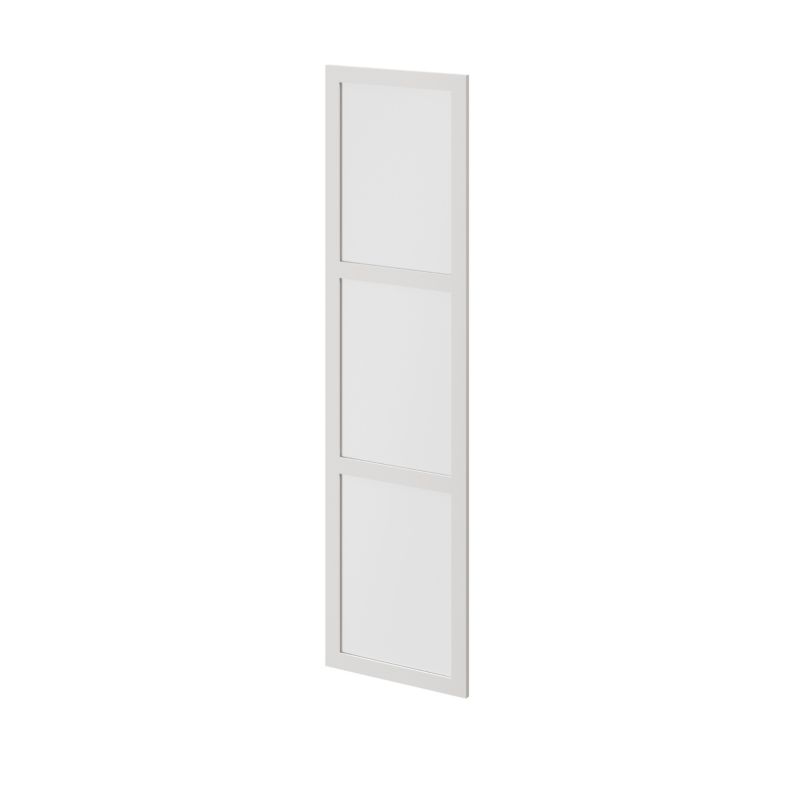 Dør til korpus 50 x 187,5 cm GoodHome Atomia hvid/matglas