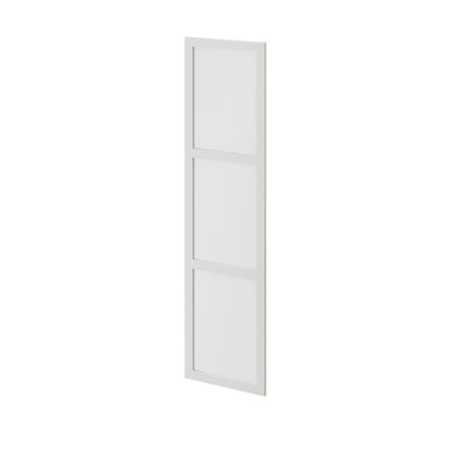 Dør til korpus 50 x 187,5 cm GoodHome Atomia hvid/matglas