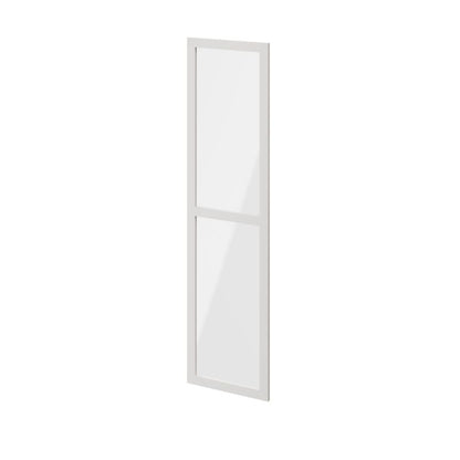 Dør til korpus 50 x 187,5 cm GoodHome Atomia hvid/gennemsigtigt glas