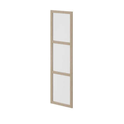Dør til korpus 50 x 187,5 cm GoodHome Atomia eg/matglas