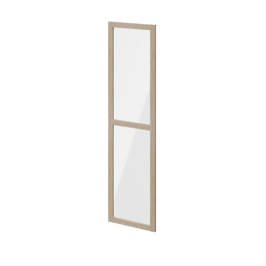 Dør til korpus 50 x 187,5 cm GoodHome Atomia eg/gennemsigtigt glas