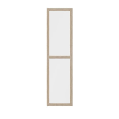 Dør til korpus 50 x 187,5 cm GoodHome Atomia eg/gennemsigtigt glas