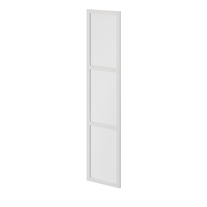 Dør til korpus 50 x 225 cm GoodHome Atomia hvid/matglas