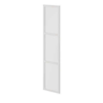 Dør til korpus 50 x 225 cm GoodHome Atomia hvid/matglas