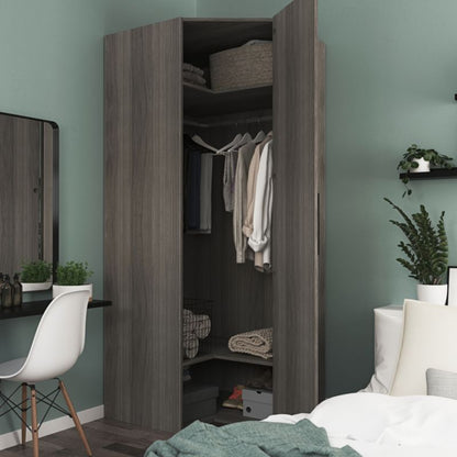 Dør til korpus 50 x 225 cm GoodHome Atomia grå eg
