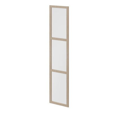 Dør til korpus 50 x 225 cm GoodHome Atomia egetræ/matglas
