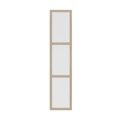 Dør til korpus 50 x 225 cm GoodHome Atomia egetræ/matglas