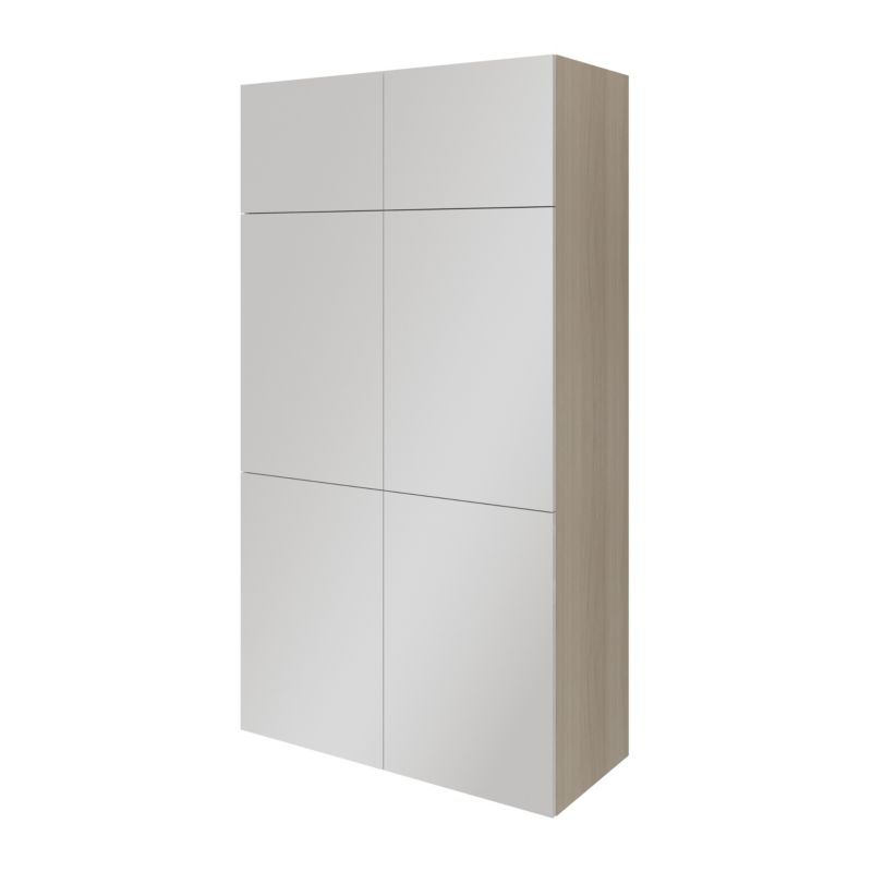 Dør til korpus 50 x 37,5 cm GoodHome Atomia hvid højglans