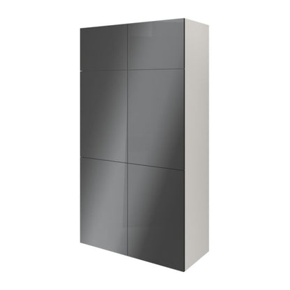 Dør til korpus 50 x 75 cm GoodHome Atomia antracit højglans