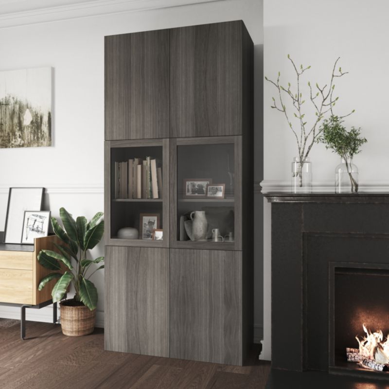 Dør til korpus 50 x 75 cm GoodHome Atomia grå eg