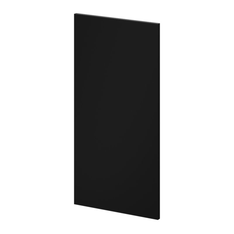 Dør til korpus 75 x 37,5 cm GoodHome Atomia mat-sort