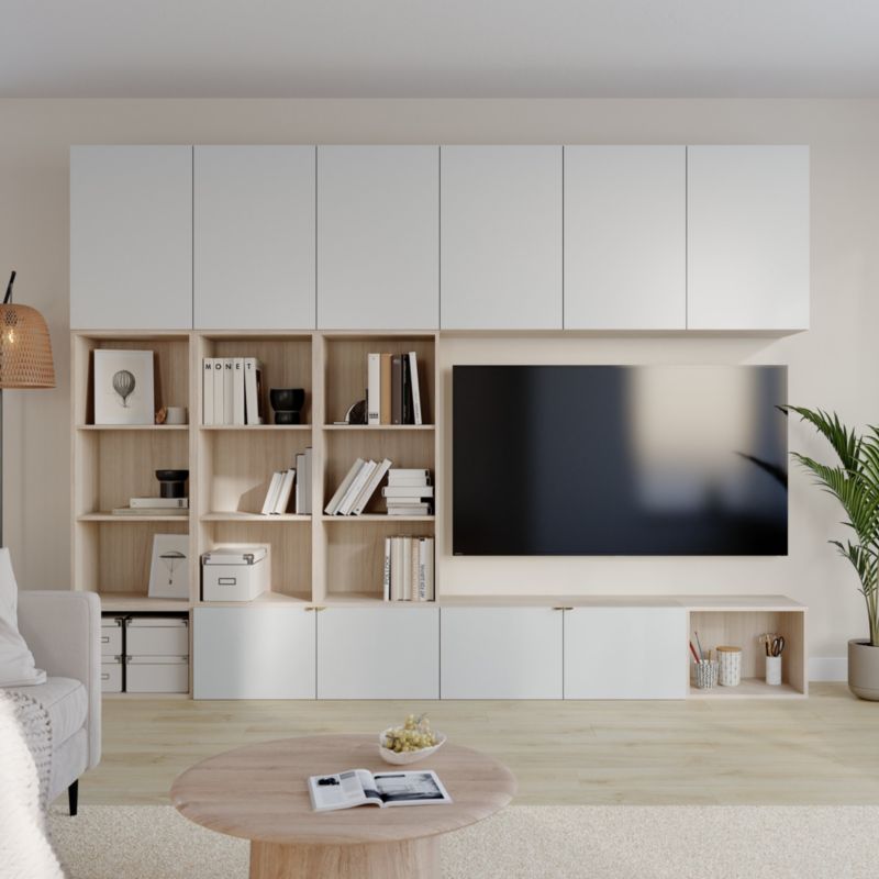 Dør til korpus 75 x 37,5 cm GoodHome Atomia grå