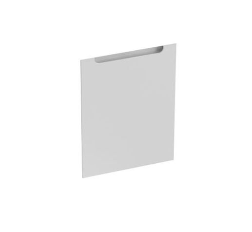 Badeværelsesskabslåge SD 400 CLASSIC Venstre 375x530x25 mm Hvid | 8595096890595