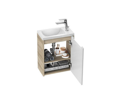 Skabslåge Ravak SD 400 CLASSIC 37,5x53x2,5 cm Hvid Højre