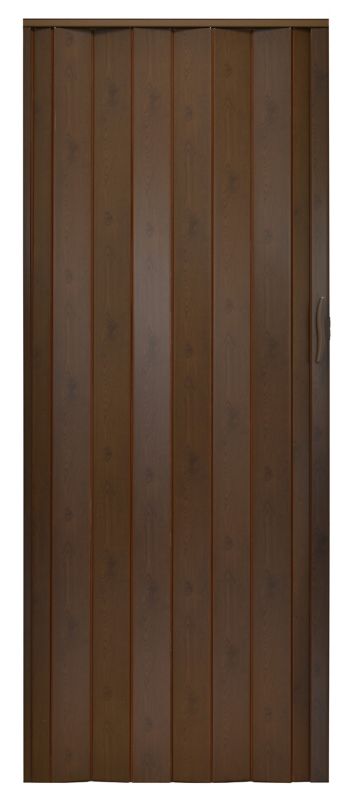 Harmonikadør Natura 001P-80-43 G Wenge 80x203 cm
