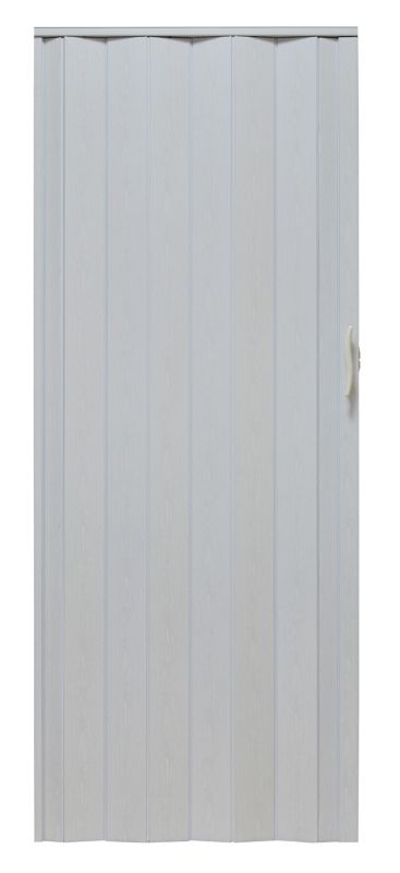 Harmonikadør Natura 001P 80 cm Hvid Eg