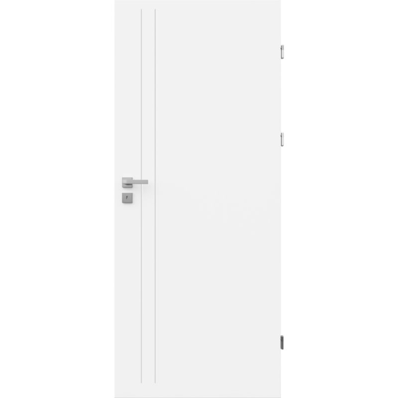 Indvendig Dør Exmoor Due 60 Højre Hvid 2035x644 mm