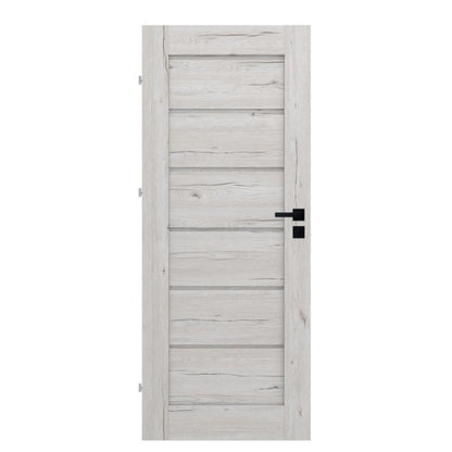 Fyldig Dør Toreno 70x204 cm Venstre Egetræ Sølv