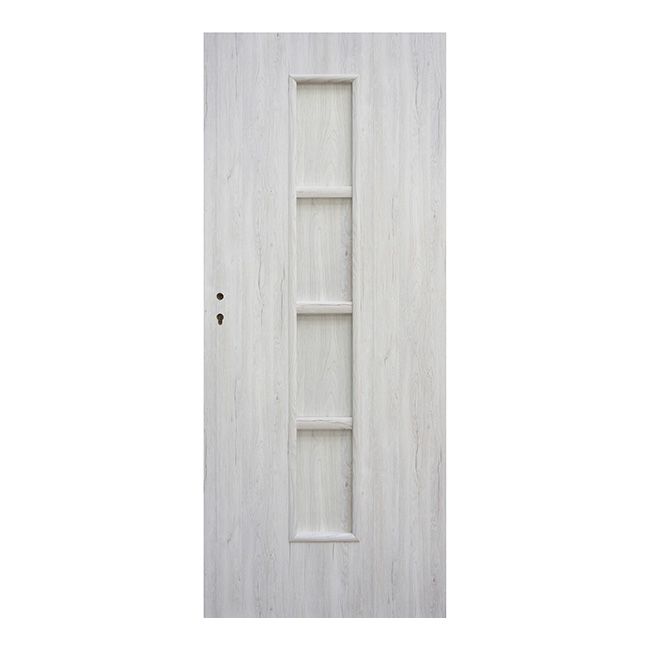 Indvendig Dør Olga 80 Højre Egetræ Silver