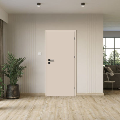 Drzwi Pełne OPP Klasyk 70 Prawe Kaszmir 2035x744x40 mm
