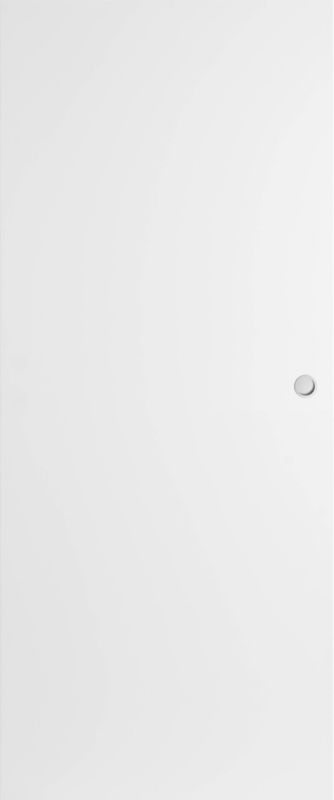 Skydedør Exmoor 80 cm Hvid