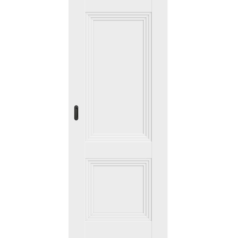 Skydedør Surin 80 cm Hvid