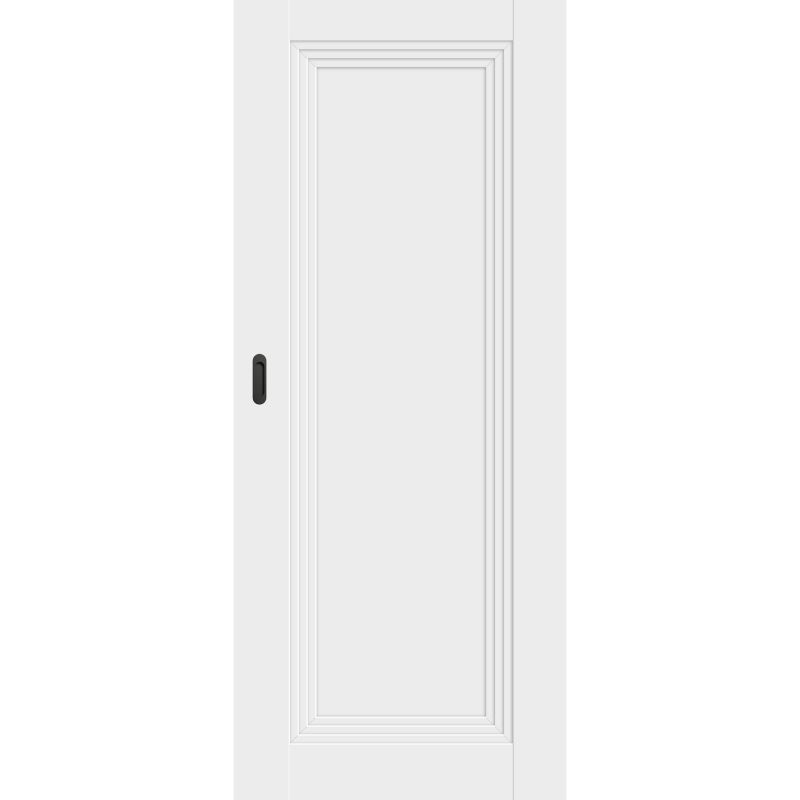 Skydedør Tanaro 80 cm Hvid Mat