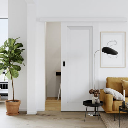 Skydedør Tanaro 80 cm Hvid Mat