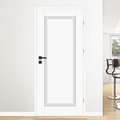 Indvendig dør Fresno 70 Venstre Hvid 2035x744x40 mm