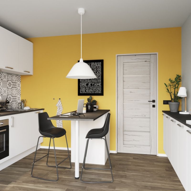 Indvendig dør Fortia Toreno Silver 70 Venstre Slim Hvid Glas