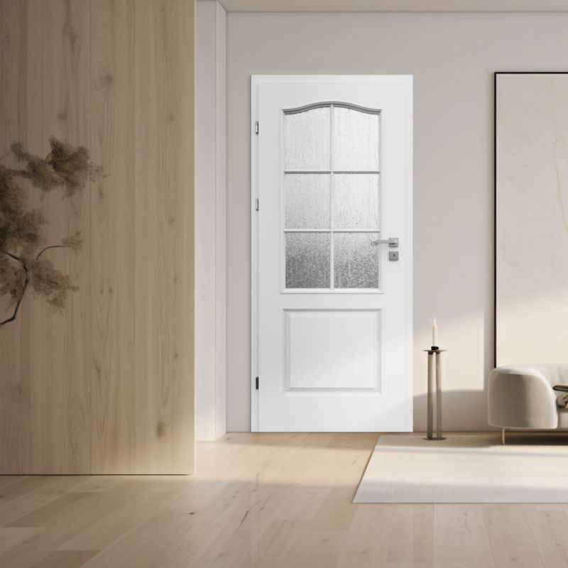 Indvendig dør OPP Archi 70 Højre Hvid