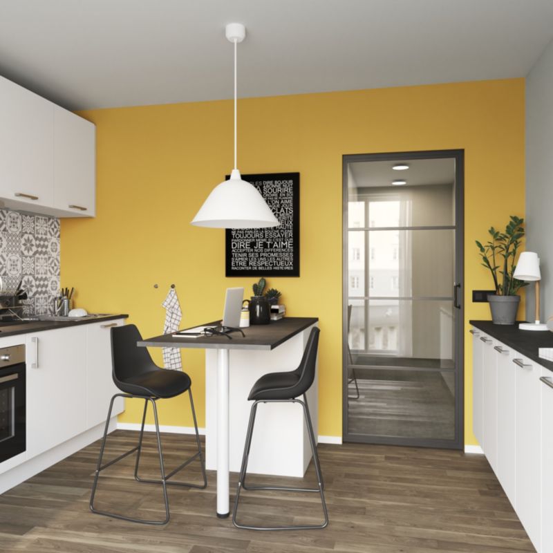 Skydedør Loft 80 cm Sort