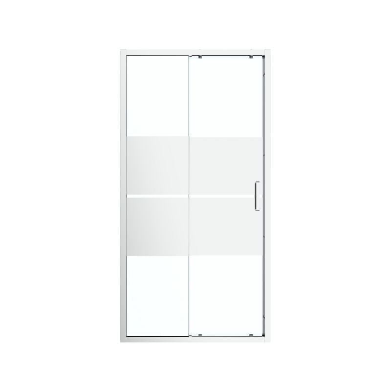 Skydedør til bruseniche Ledava 120x200 cm Krom/Spejlglas