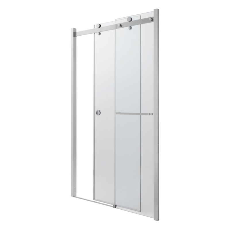 GoodHome Naya skydedør til brusekabine 120 x 195 cm transparent glas