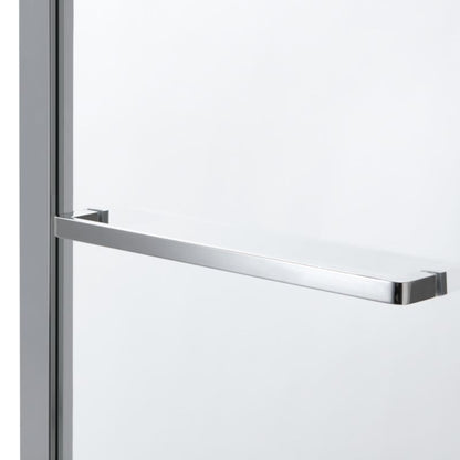 GoodHome Naya skydedør til brusekabine 120 x 195 cm transparent glas