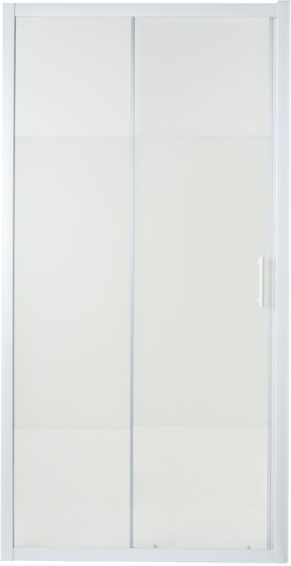 Skydebrusevægge Onega 120 cm hvid/mønster