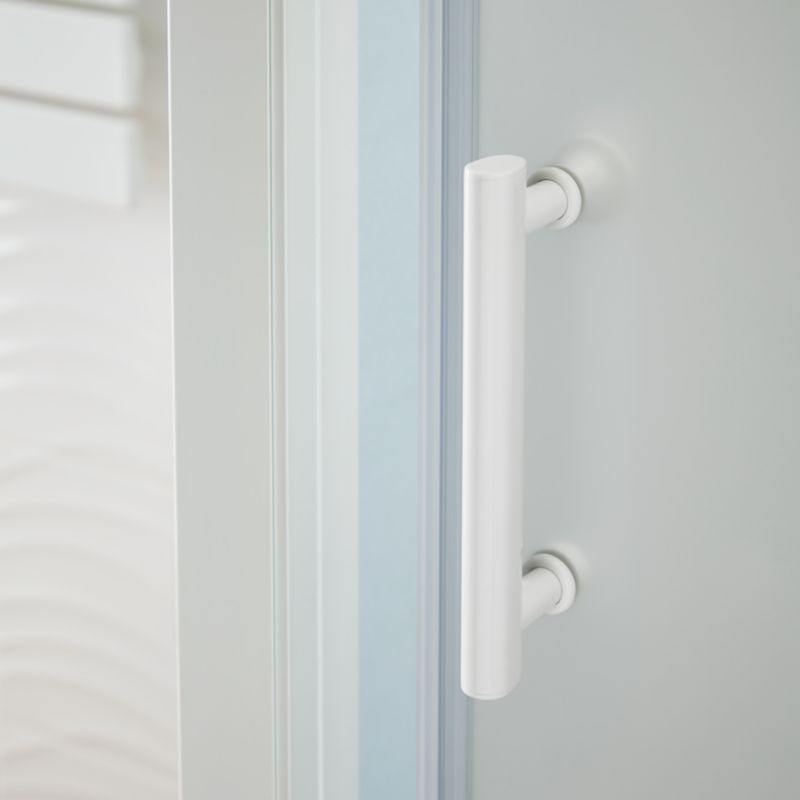 Skydebrusevægge Onega 120 cm hvid/mønster