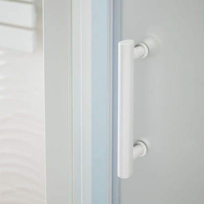 Skydebrusevægge Onega 120 cm hvid/mønster