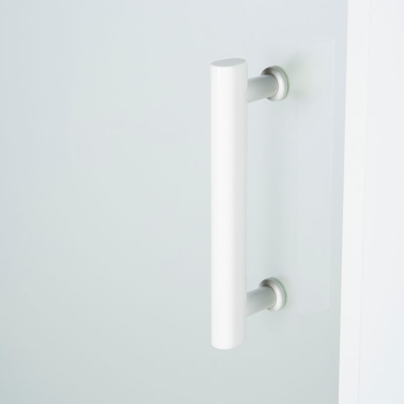 Skydebrusevægge Onega 120 cm hvid/mønster