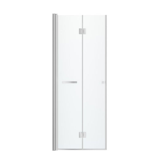 Foldbare brusedøre GoodHome Beloya 80 cm krom/gennemsigtig