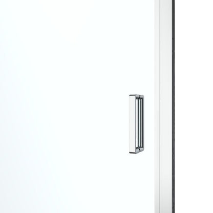 Svingdør til bruseniche 90 cm Krom/Transparent | 5063022042453