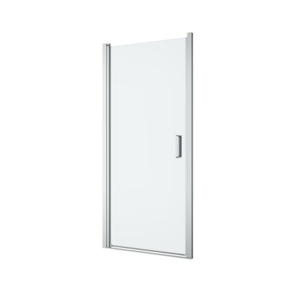 Svingdør til bruseniche 90 cm Krom/Transparent | 5063022042453