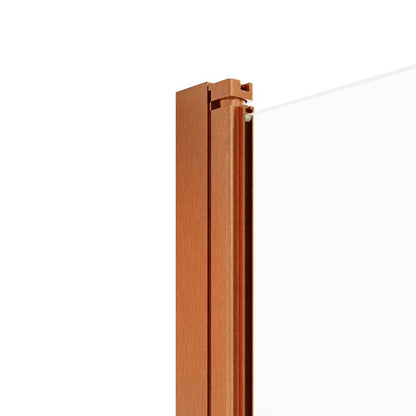 Duschlåge Ledava 90 cm Kobber Transparent