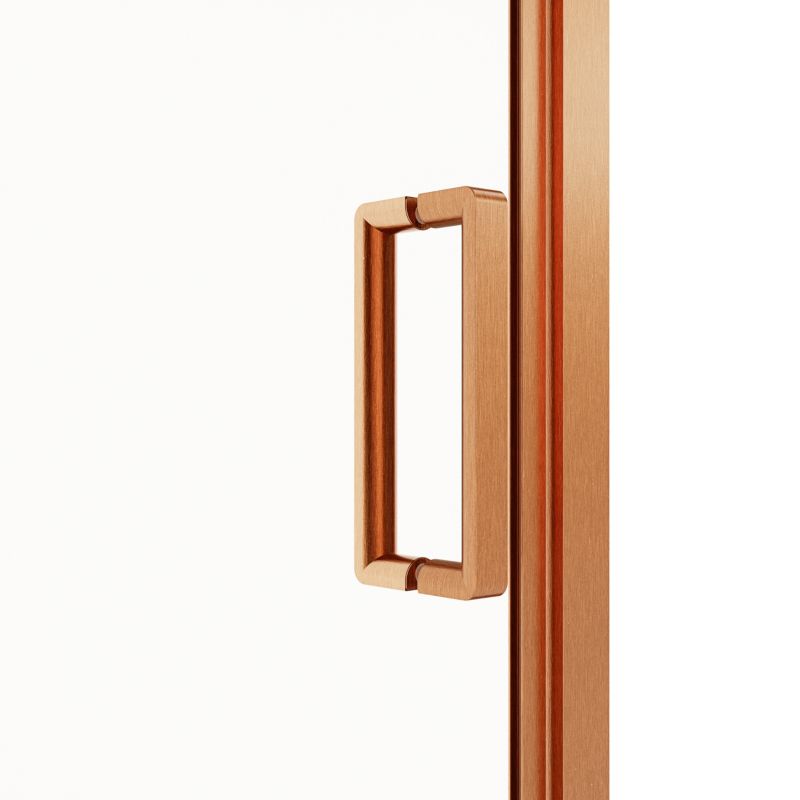 Duschlåge Ledava 90 cm Kobber Transparent