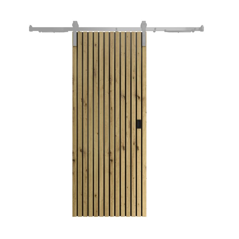 Skydedør Lamette 95x210 cm Træ