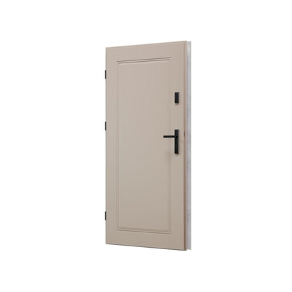 Ståldør P68 Skand 90 Venstre Warm Grey