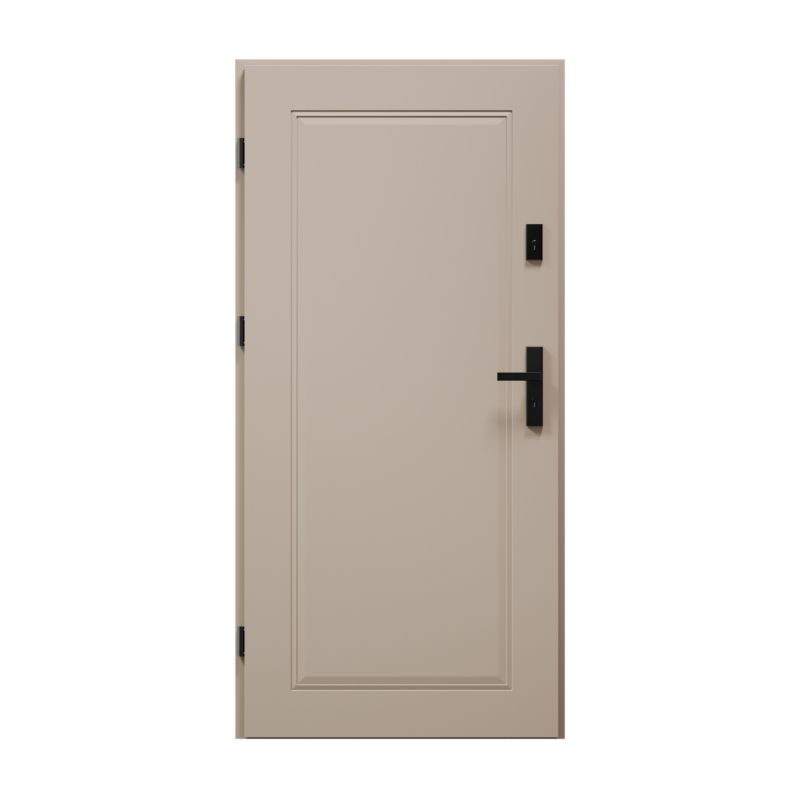 Ståldør Skand P68 80 Venstre Warm Grey